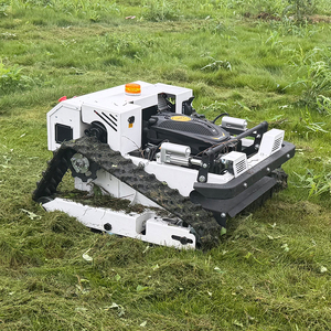 Livraison Gratuite Tondeuse Robot RC sur Chenilles 500mm à Démarrage Électrique et Essence pour Pentes, Tondeuse à Gazon Télécommandée Économique - Product Image 3