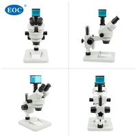 EOC Trinocular Binocular Stereo Microscope for Mobile Phone Optical Instrument with ROHS Certification High Quality-price Ratio