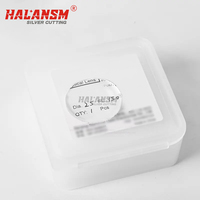Halansm 1PC Lentille convexe concave WSX Precitec Collimation laser à fibre 15-28mm Focus Dia. Le tube laser de CO2 fusionné a fait la focalisation laser