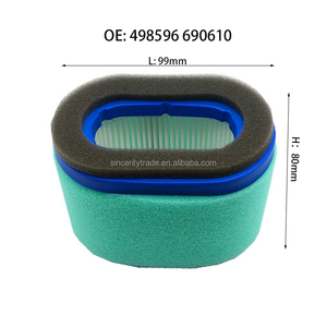 Sostituzione di nuove parti della macchina per la sostituzione dell'elemento filtrante per tosaerba Briggs Stratton con numero di parte 498596 - Product Image 2