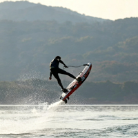 Nouvelle Arrivée 2026 Sabo Sports Planche de Surf Électrique 12KW EPP 73V 55A 57KM/H Motorisée avec CE MSDS Entrepôt Europe