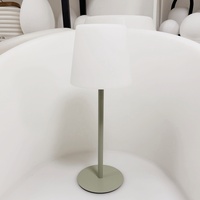 Lampe de table ambiante RGB CoolQing, 16 couleurs, rechargeable, 2200 mAh, 16 couleurs, IP65, personnalisable avec télécommande IR