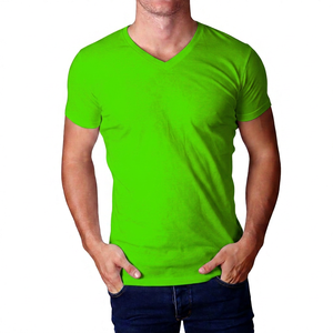 Camiseta con estampado de algodón 100% personalizado de alta calidad para hombre, camiseta transpirable con logotipo frontal, talla americana KITM08 de talla grande en blanco, venta al por mayor - Product Image 5