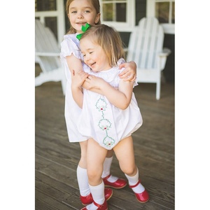 Cantal-burbuja de Navidad 100% algodón, zanahoria blanca, burbujas de mano para bebé, OEM, ODM, ropa para niños y niñas - Product Image 3