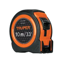 Ruban à mesurer compact MASTER 48 résistant aux chocs, métrique, 3 m, épaisseur de la lame 25 mm, ABS et acier inoxydable