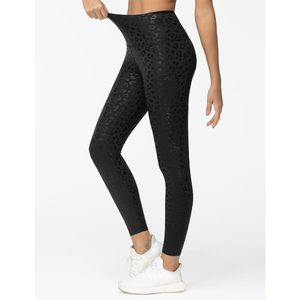 FOXA Leggings de yoga taille haute pour femme avec poches, effet ventre plat, épaisseur standard, en Spandex et Nylon - Product Image 4