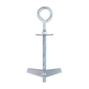 Anclaje Metálico con Ojal Cerrado M4x70, Orificio 12, para Pernos de Puertas y Ventanas - Product Image 1