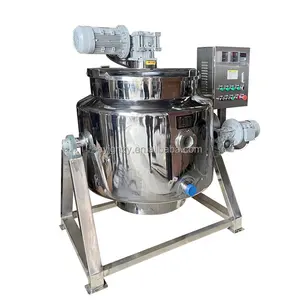 Mezclador de calentamiento de acero inoxidable para máquina mezcladora de jabón líquido químico tanque de mezcla de alcohol líquido químico 1000L