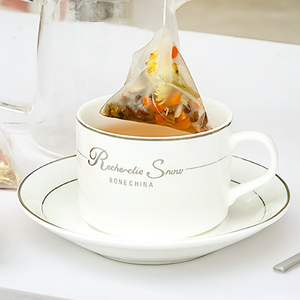 Thé Détoxifiant Apaisant pour la Gorge - Mélange de Feuilles de Loquat, Orange <span class=keywords><strong>Rouge</strong></span> et Luo Han Guo avec Chrysanthème, Réglisse et Chèvrefeuille - Product Image 4