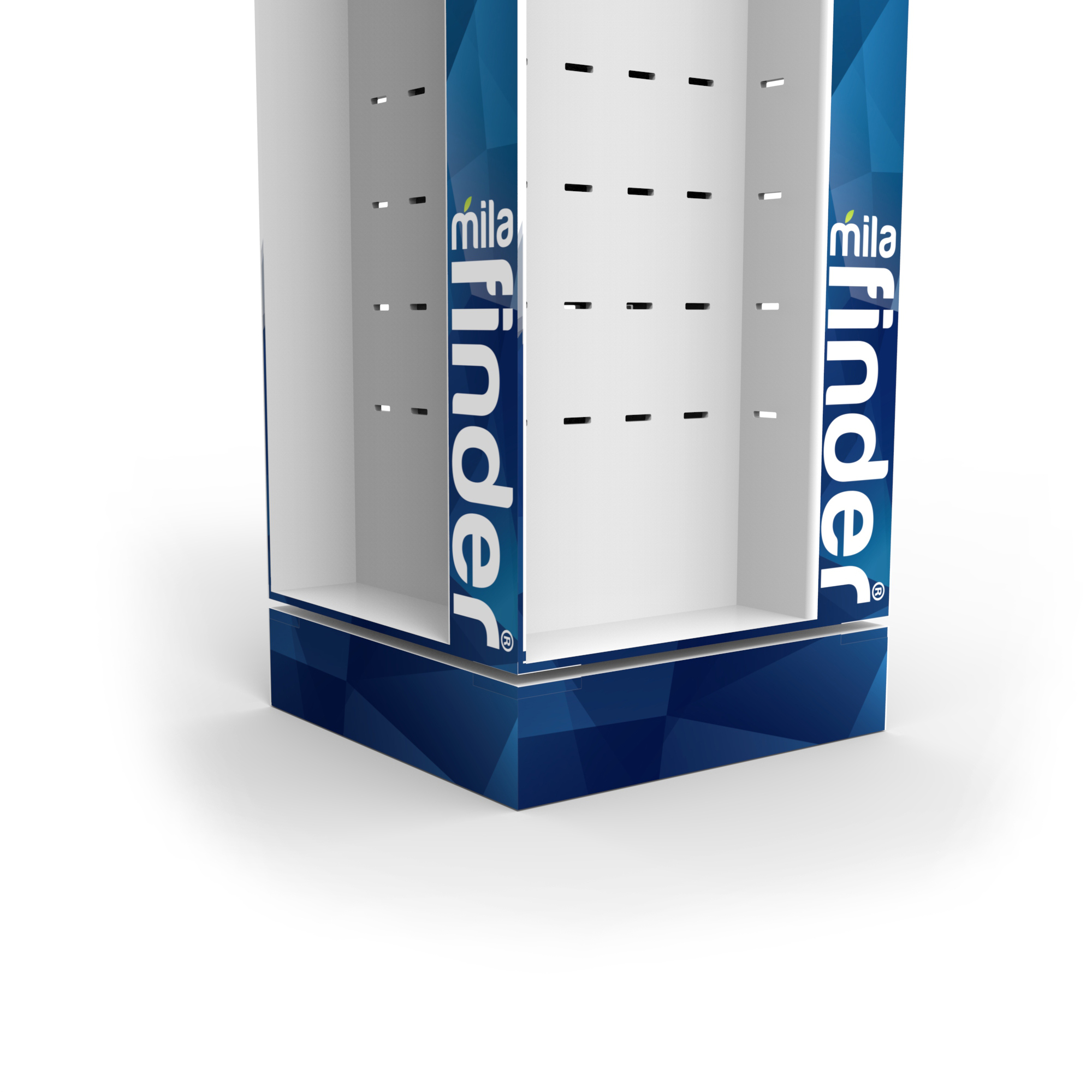 PVC Rotary Cellphone Charging Cable Display Stand for Stores — view 5