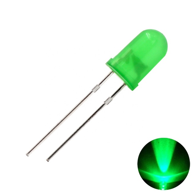 5mm LED Diode Green Ultra Bright 5 mm Assorted Kit DIY Light Emitting Diode