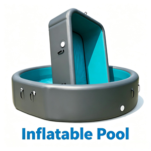 <span class=keywords><strong>Piscine</strong></span> gonflable familiale de grande taille, artisanale, de luxe, hors sol, avec filtre, design personnalisé - Product Image 4