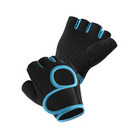 Guantes de Ciclismo Unisex de Verano, Transpirables, Antideslizantes, de Medio Dedo, para Levantamiento de Pesas, Entrenamiento en Gimnasio, Ejercicio y Deportes