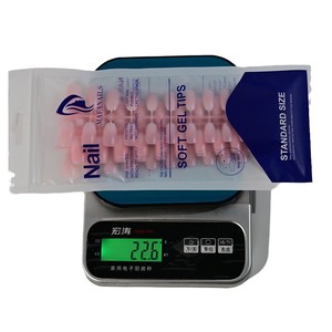 120 <span class=keywords><strong>Uñas</strong></span> Postizas de Gel Suave con Punta Francesa en Degradado Rosa <span class=keywords><strong>para</strong></span> Uso Diario - Product Image 6