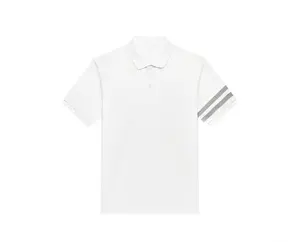 Custom Striped Business Basics Casual Short-Sleeved Polo Shirt