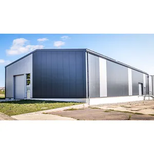 Prefab Warehouse Steel Prefabricated Steel Structure Aircraft Hangar