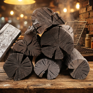 Charbon de bois de mangue en gros OEM, emballage personnalisé, combustible naturel pour barbecue, faible teneur en cendres, usage commercial - Product Image 3