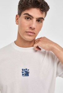 Camiseta Unisex de Algodón, Corte Regular, Casual, Estampada, Manga Corta, Transpirable, Cuello Redondo, Blanca, de Imperio Shop para Hombre - Product Image 3