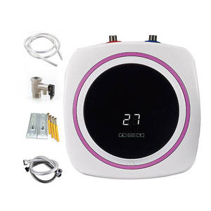 <span class=keywords><strong>Chauffe</strong></span>-<span class=keywords><strong>eau</strong></span> électriques portables compacts <span class=keywords><strong>sous</strong></span> ou au-dessus de l'évier, en plastique noir, 6L, <span class=keywords><strong>10L</strong></span>, 15L, pour cuisine et salle de bain - Product Image 1
