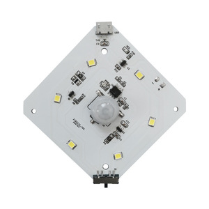 Human Body <b>Sensor</b> Night <b>Light</b> PCB <b>LED</b> Circuit Board USB Rechargeable Battery Powered Surface Mounted Cabinet <b>Light</b> Panel - Product Image 1
