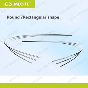 치과 교정용 치과 스테인레스 스틸 아치와이어 원형/직사각형 10PCS 치아 교정기 아치와이어 - Product Image 3