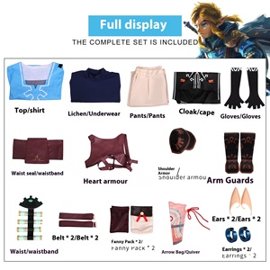 <span class=keywords><strong>Costume</strong></span> unisexe adulte en coton pour Halloween, inspiré de la série télévisée/film The Legend of <span class=keywords><strong>Zelda</strong></span> 2: Tears of the Kingdom, pour cosplay. - Product Image 6