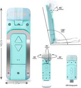 Lámpara de Lectura LED para Interiores, Moderna, con Clip para Escritorio, Plegable, Recargable por USB, Luz Nocturna para Libros, Venta al Por Mayor - Product Image 5