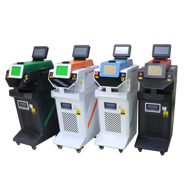 Factory Price Jewelry Spot Welder Gold Sliver Portable Equipment 200w 300W Laser Welding Machine Soldering