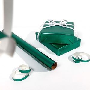 High Quality Wholesale 80g <b>Christmas</b> Aluminized <b>Paper</b> Tissue 43*300cm Gift <b>Luxury</b> Custom Birthday Packaging <b>Wrapping</b> <b>Paper</b> Roll - Product Image 5