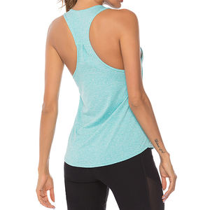 Chaleco deportivo sin mangas para mujer, estilo racerback, de secado rápido, ideal para entrenamiento físico y running, el más vendido. - Product Image 4
