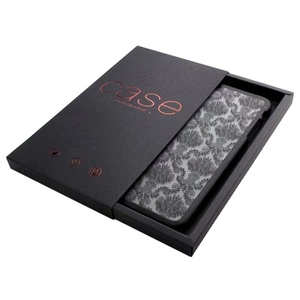 Scatola di Imballaggio di Lusso in Cartone Ondulato per Custodie Telefoni con Vetro Temperato, Specifiche UV, Stampa in Lamina, Goffratura, per Scopi Regalo - Product Image 1