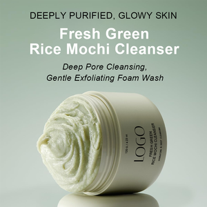 Limpiador Facial de Arroz Mochi OEM/ODM, Limpieza Profunda de Poros, Elimina el Exceso de Grasa y Puntos Negros, Exfoliación Suave, Calma la Piel Propensa al Acné, Hidrata - Product Image 3