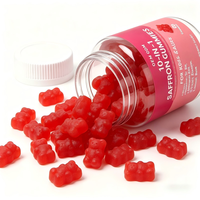Gummies au Safran 10-en-1 Marque Blanche avec Ashwagandha, L-Théanine, Magnésium et Zinc pour l'Équilibre Hormonal et l'Humeur des Adultes