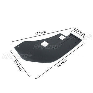 2Pcs GT500 Style Car Front Bumper Corner for Ford Mustang 2015-2021 Spoiler Winglet <b>Splitters</b> Modified W AMPP Matte Balck 2020 - Product Image 6