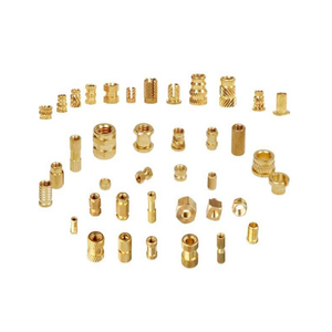 Inserto de latón moleteado o acanalado para un fijado seguro con tornillos - Product Image 3