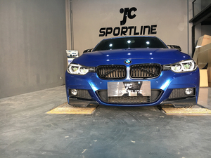 De fibra de carbono F30 divisor delantero delantal para <span class=keywords><strong>BMW</strong></span> F30 F31 318i 320i 328i <span class=keywords><strong>330i</strong></span> <span class=keywords><strong>M</strong></span> 2013-<span class=keywords><strong>2018</strong></span> - Product Image 4