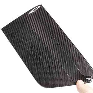 Garniture de pilier B en véritable fibre de carbone, tissage sergé 3K, finition brillante pour <span class=keywords><strong>Ferrari</strong></span> 458, remplacement de réglage intérieur - Décoration - Product Image 4