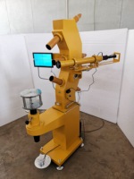 Collimateur optique avec écran pour la calibration des niveaux de station laser F550CCD-D4A, support d'instrument de topographie