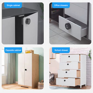 Умный биометрический замок для мебели с Wi-Fi, электронный замок для шкафов, полупроводниковый считыватель, распознавание отпечатков пальцев, для спальни, комода, ящика - Product Image 6