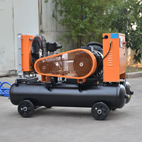 Compresseur d'air diesel portatif de haute qualité de vis de Kaishan LGY-5/8g usine directe 10 barres 380V caractéristique mobile PLC de moteur d'air de gaz