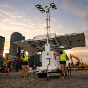 Torre de Iluminación Móvil Solar Híbrida TPE-2400LH de 204000 Lúmenes, Torre de Iluminación LED de 9 m con Remolque y Batería para Minería y Construcción TPE- - Product Image 6