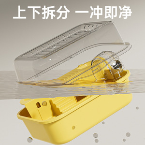 Cage pour hamster d'intérieur style château avec piste et roue silencieuse pour hamster doré, habitat pour animaux de compagnie - Product Image 5