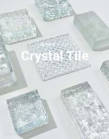 Ladrillo de Cristal Ecológico Moderno, Resistente al Agua, con Alta Transmisión de Luz, para Baño, Cocina, Decoración del Hogar y Exteriores