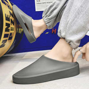 Sandales d'été pour hommes <span class=keywords><strong>Amazon</strong></span> Eaby, chaussures d'intérieur et d'extérieur, logo en plastique, vente chaude, personnalisées pour la salle de bain, la plage - Product Image 4