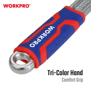 <span class=keywords><strong>WORKPRO</strong></span> Jeu de clés à molette robustes 6 ''Cr-V Clé chromée Comfort Grip avec qualité DIY - Product Image 4