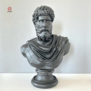 Statue de buste en bronze personnalisée du fondateur anonyme - Product Image 6