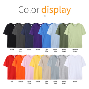 Us Size Men's T-shirts Prints 100% Cotton <strong>Plain</strong> Oversized Tshirt Clothing Manufacturers Custom t Shirt - Product Image 2
