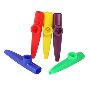 Wholesale Colorful Plastic Kazoo Flute Durable ABS Kazoo <b>Musical</b> <b>Instrument</b> for Kids Beginners Early Education <b>Musical</b> Toy - Product Image 1