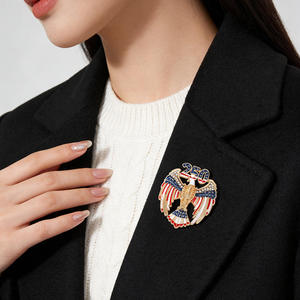 Broche Patriótico Águia 250º Aniversário EUA - Bandeira Americana com Strass, Presente Comemorativo Patriótico para Homens e Mulheres no Dia Nacional - Product Image 3