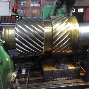 Luoyang Large-Module Non-Standard <b>Forged</b> Herringbone Gears Custom <b>Metal</b> Metallurgy <b>Machinery</b> Parts Four-Axis CNC Gantry Milling - Product Image 3